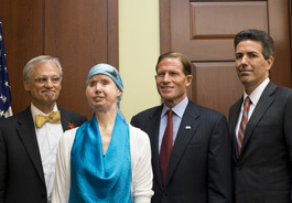 Charla Nash on Capitol Hill